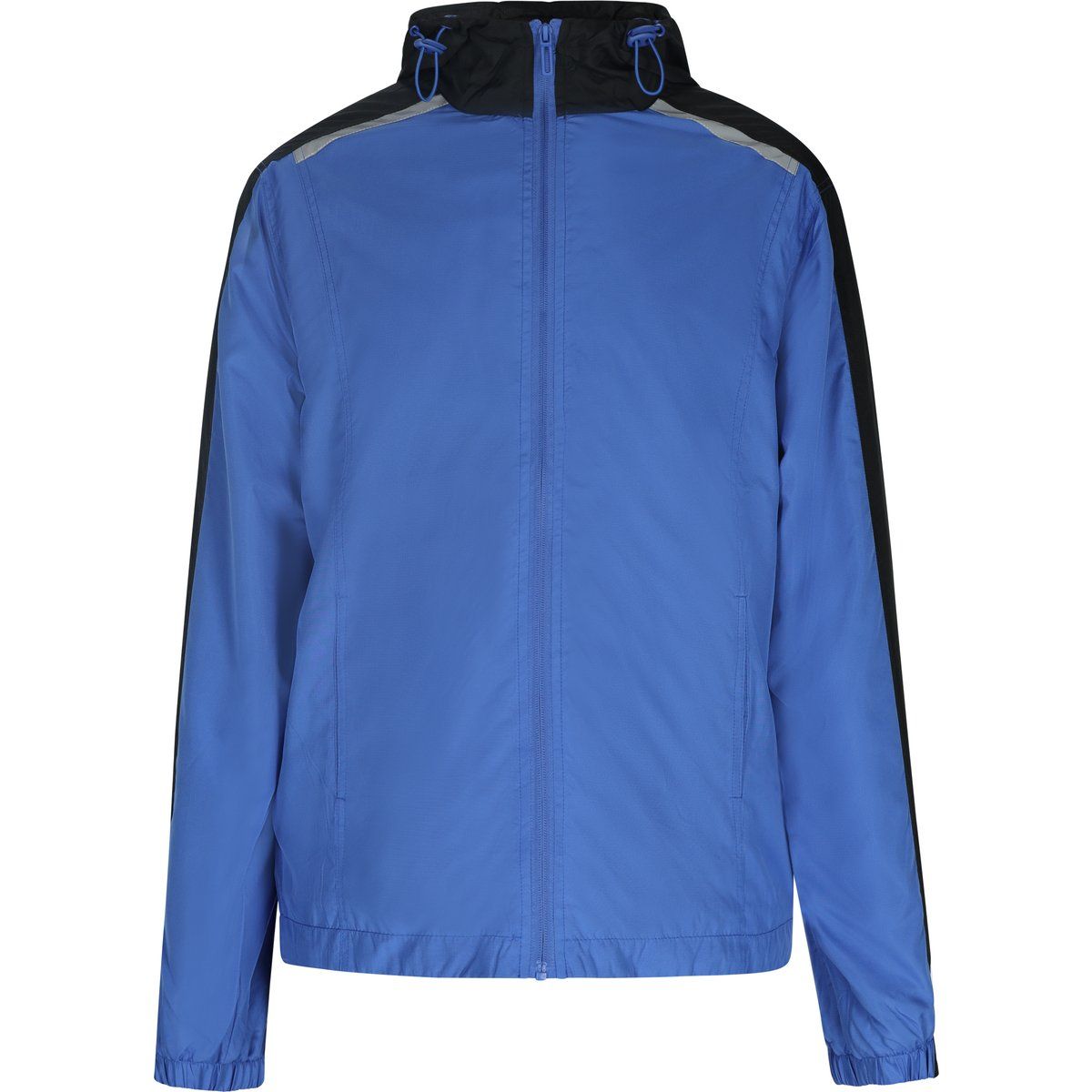 Leichte Herren Jacke mit Kapuze und Reißverschluss