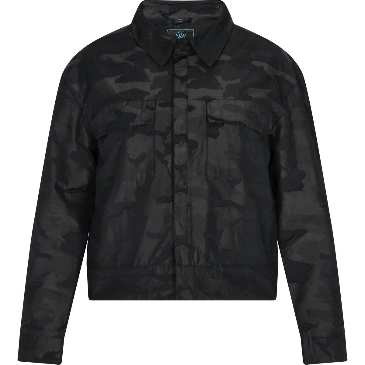 Utility-Jacke mit Camouflage-Muster