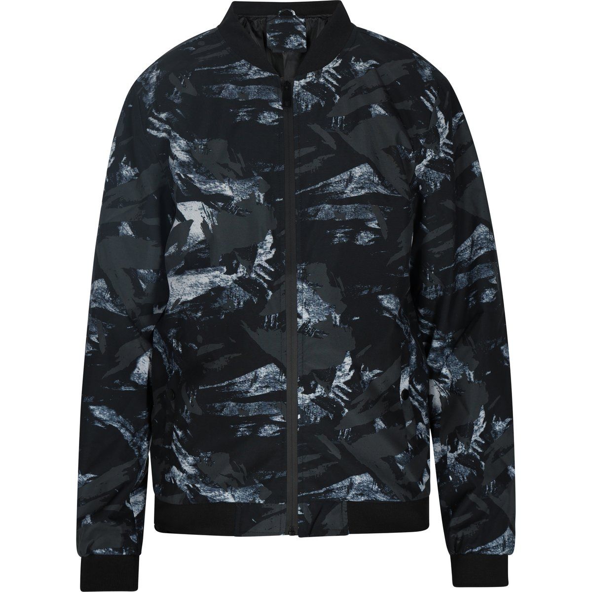 Bomberjacke mit abstraktem Print
