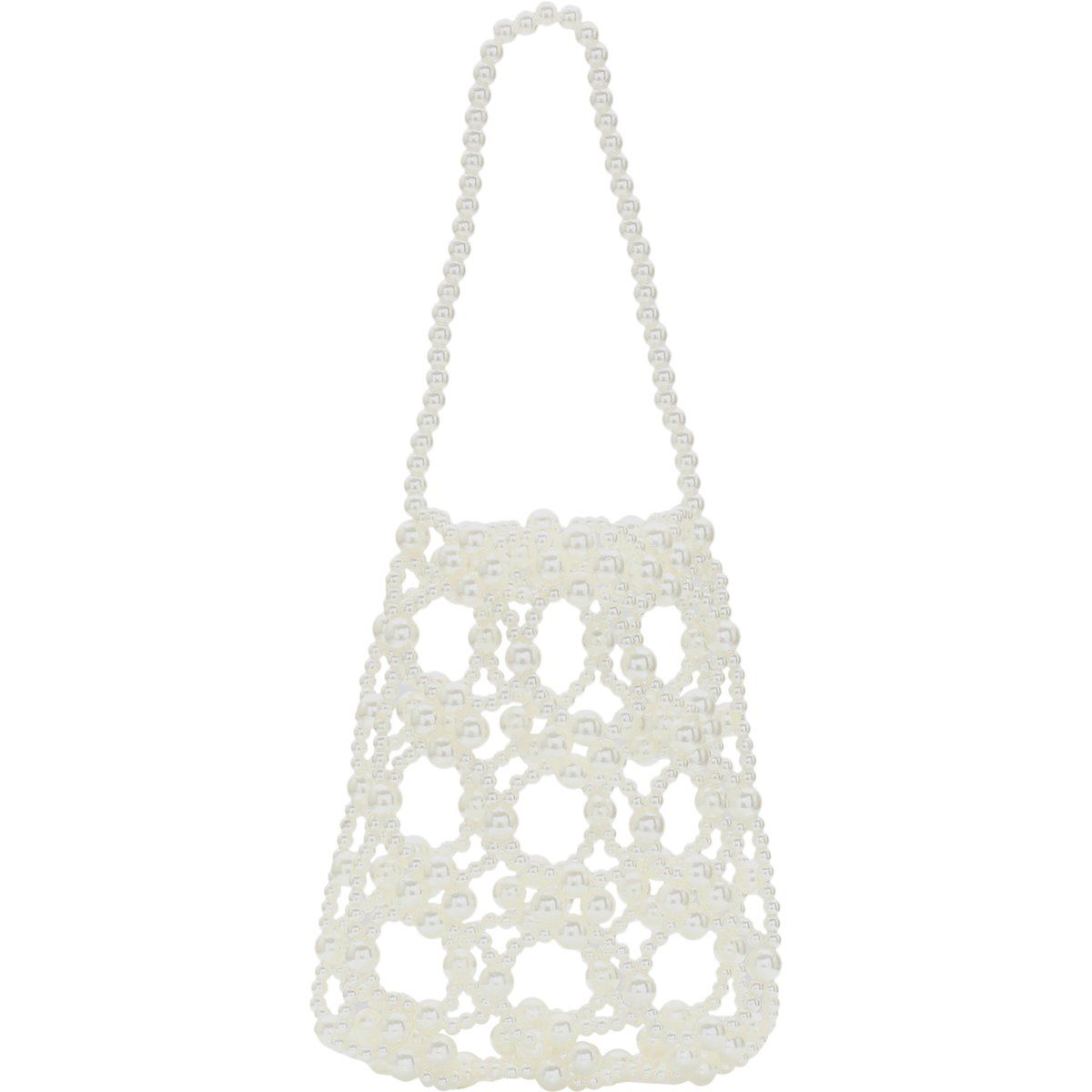 Mymo Handtasche Frauen Wollweiß