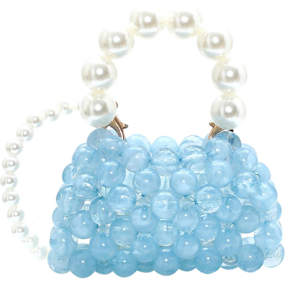 Mymo Handtasche Frauen blau weiss