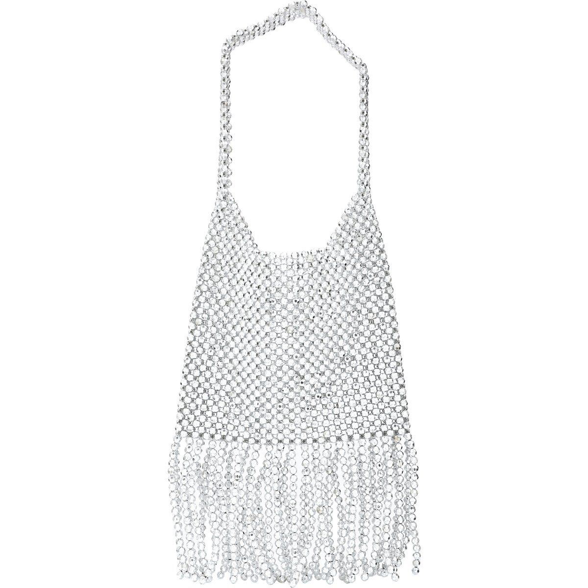 Mymo Handtasche Frauen Silber