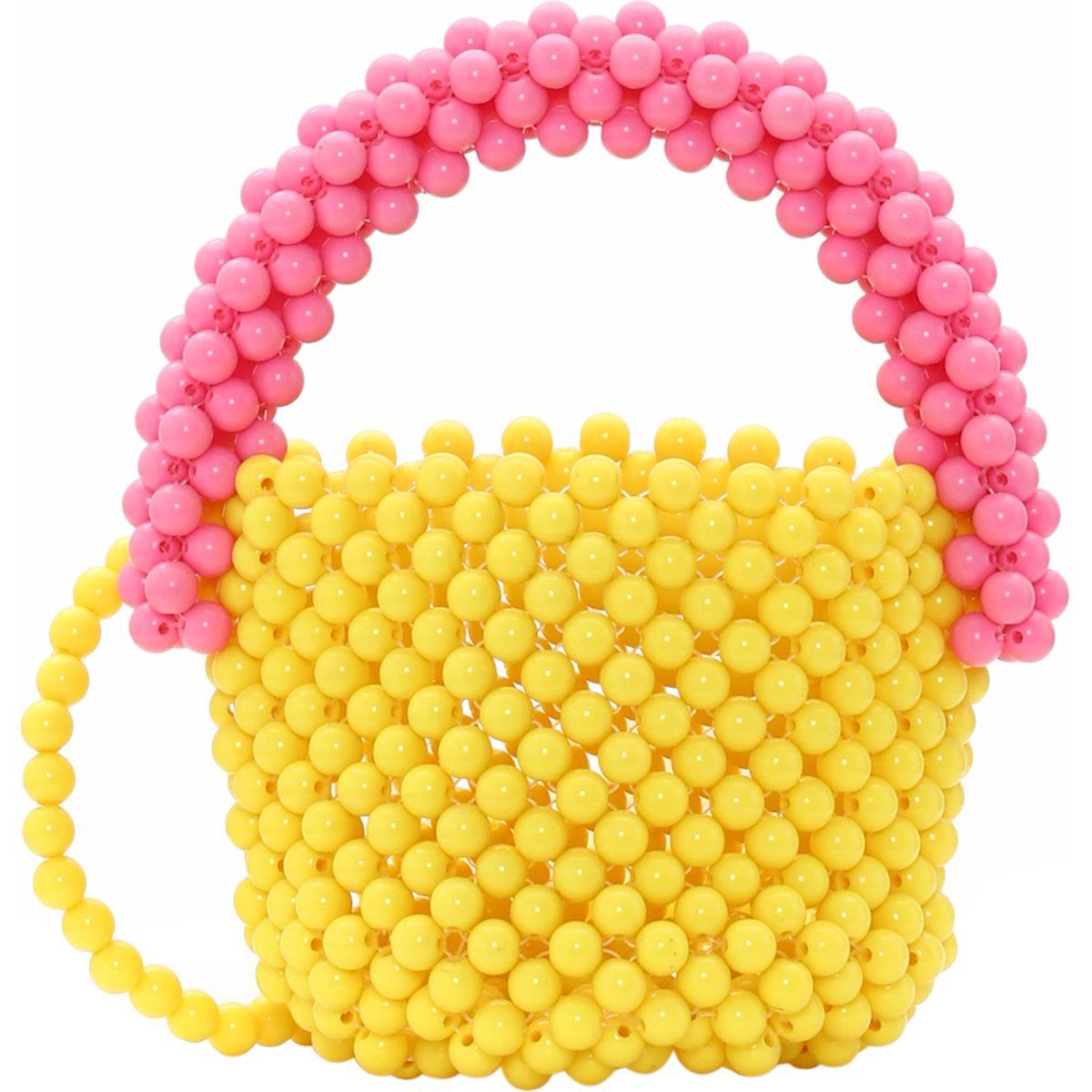Mymo Handtasche Frauen Gelb Pink Mehrfarbig
