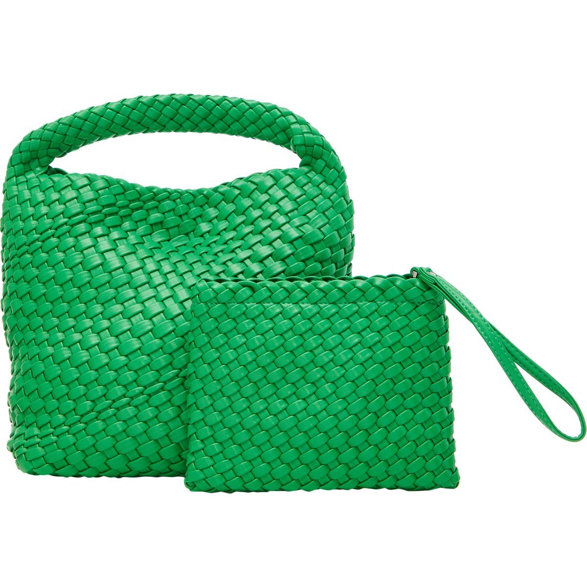 Dreimaster Handtasche Frauen grün