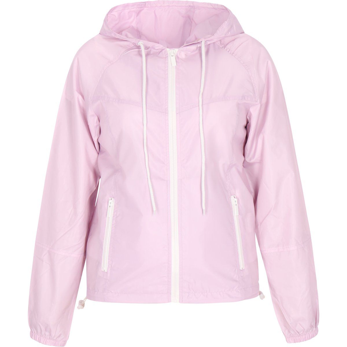 Leichte Regenjacke mit Kapuze