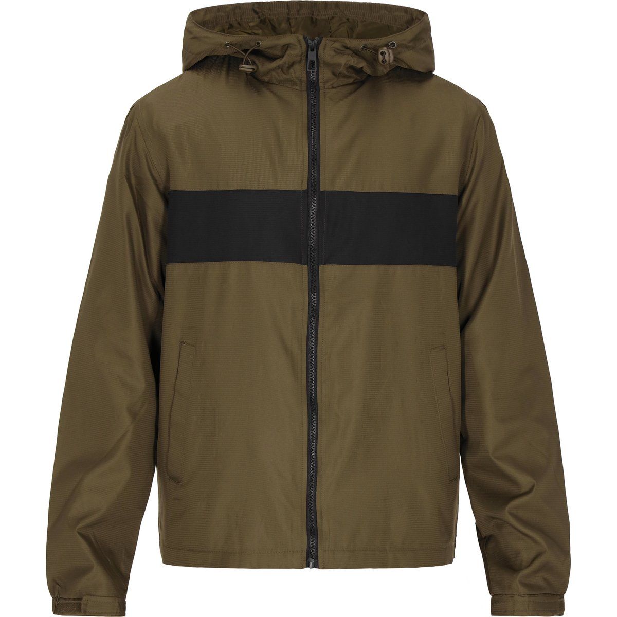 Herren-Kapuzen-Windbreakerjacke