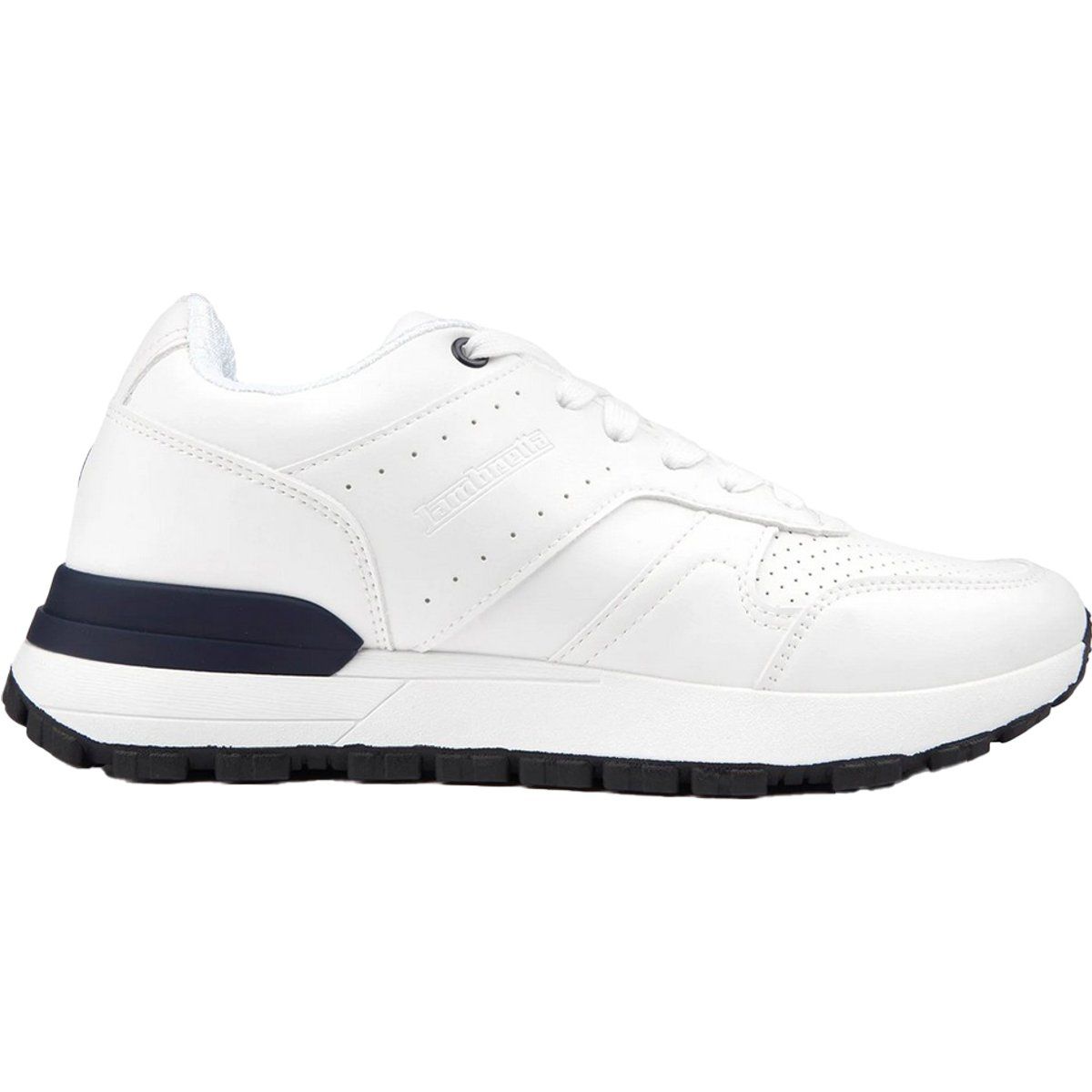 Lambretta - Herren/Damen Unisex Sneaker "Echo 2" (Weiß/Beige)