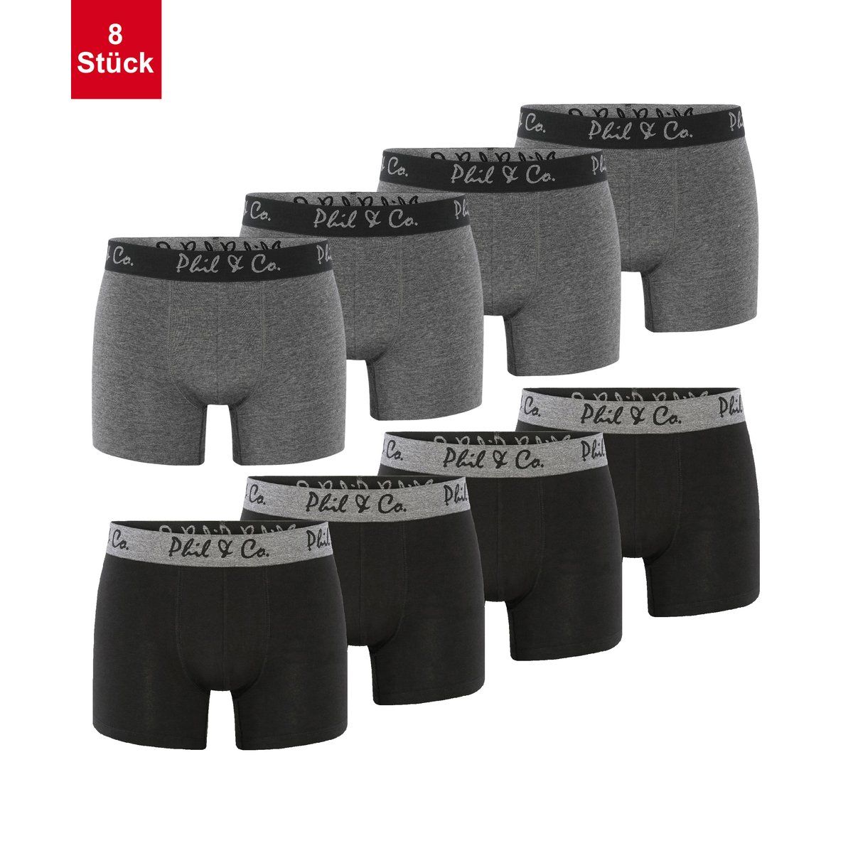 Herren Jersey-Strick Boxershorts Mehrpack
