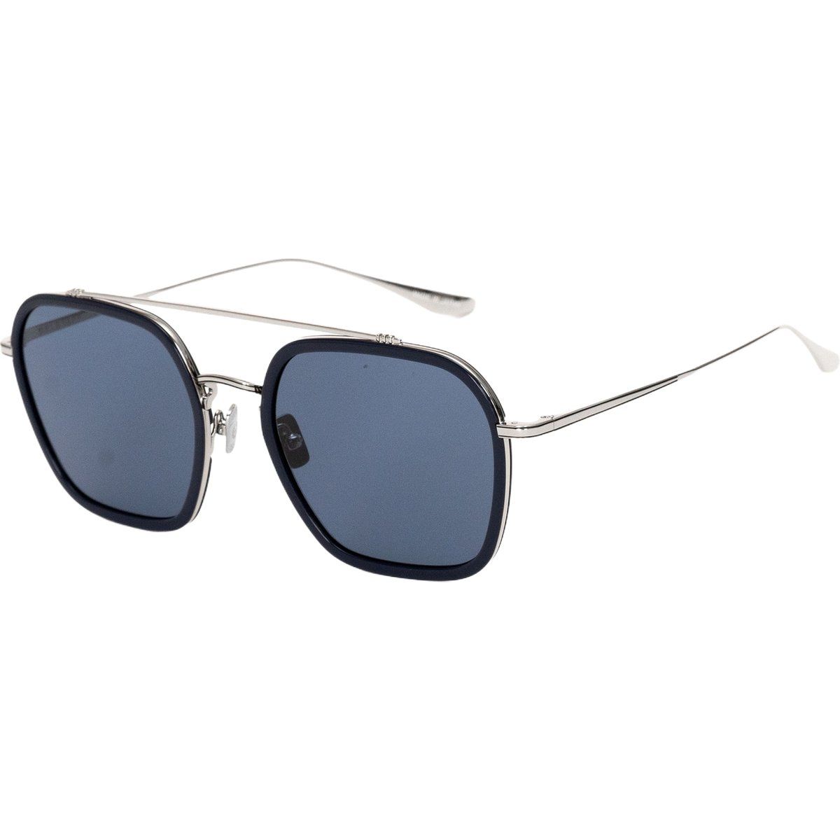 Quadratische Aviator Sonnenbrille mit Titanrahmen