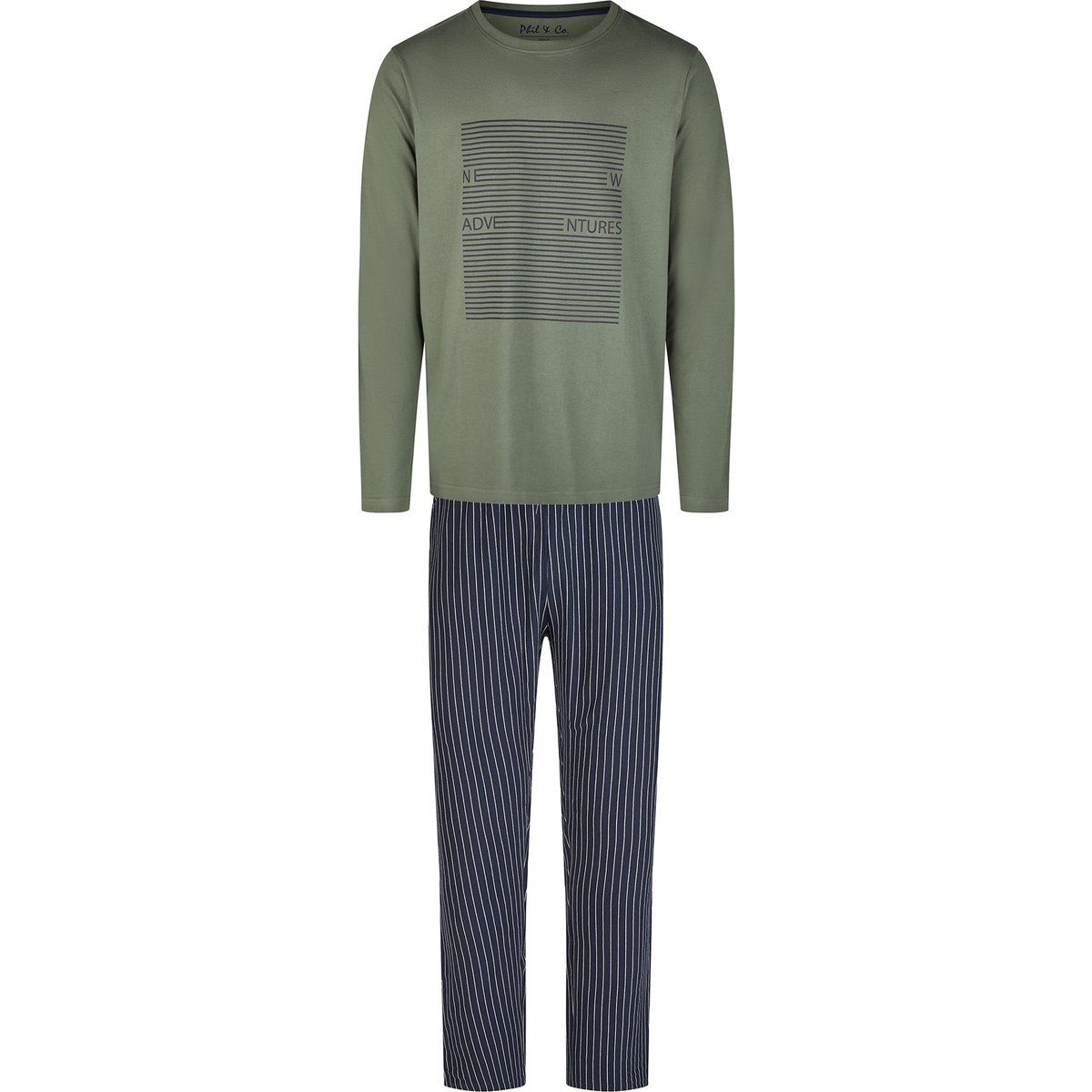 Relaxte Passform Loungeset Pyjama