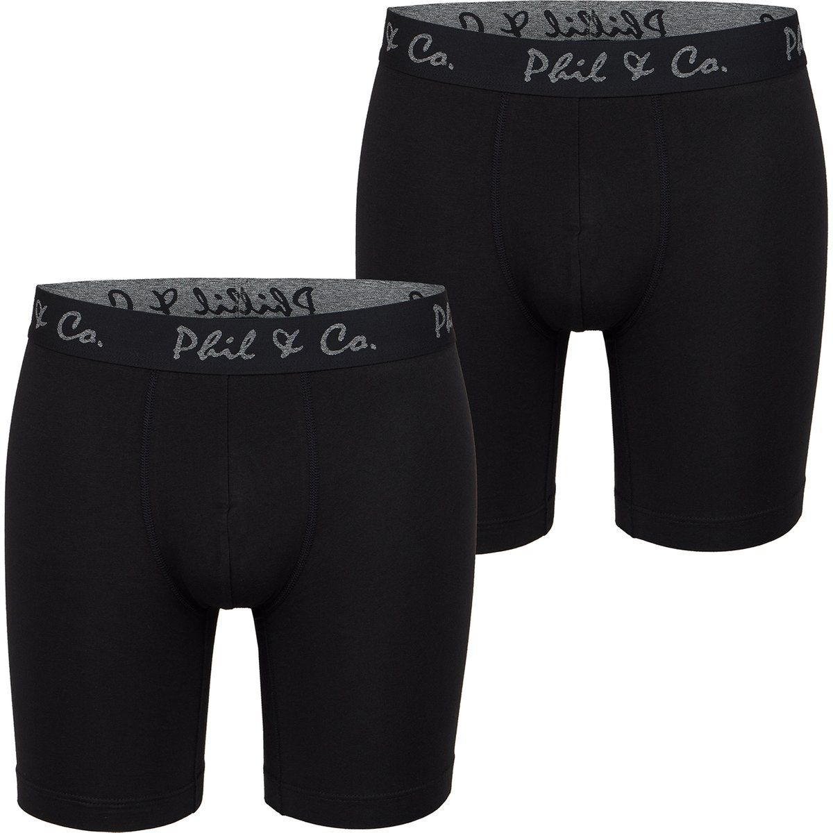 Herren Retroshorts Lange Beine 2er-Pack