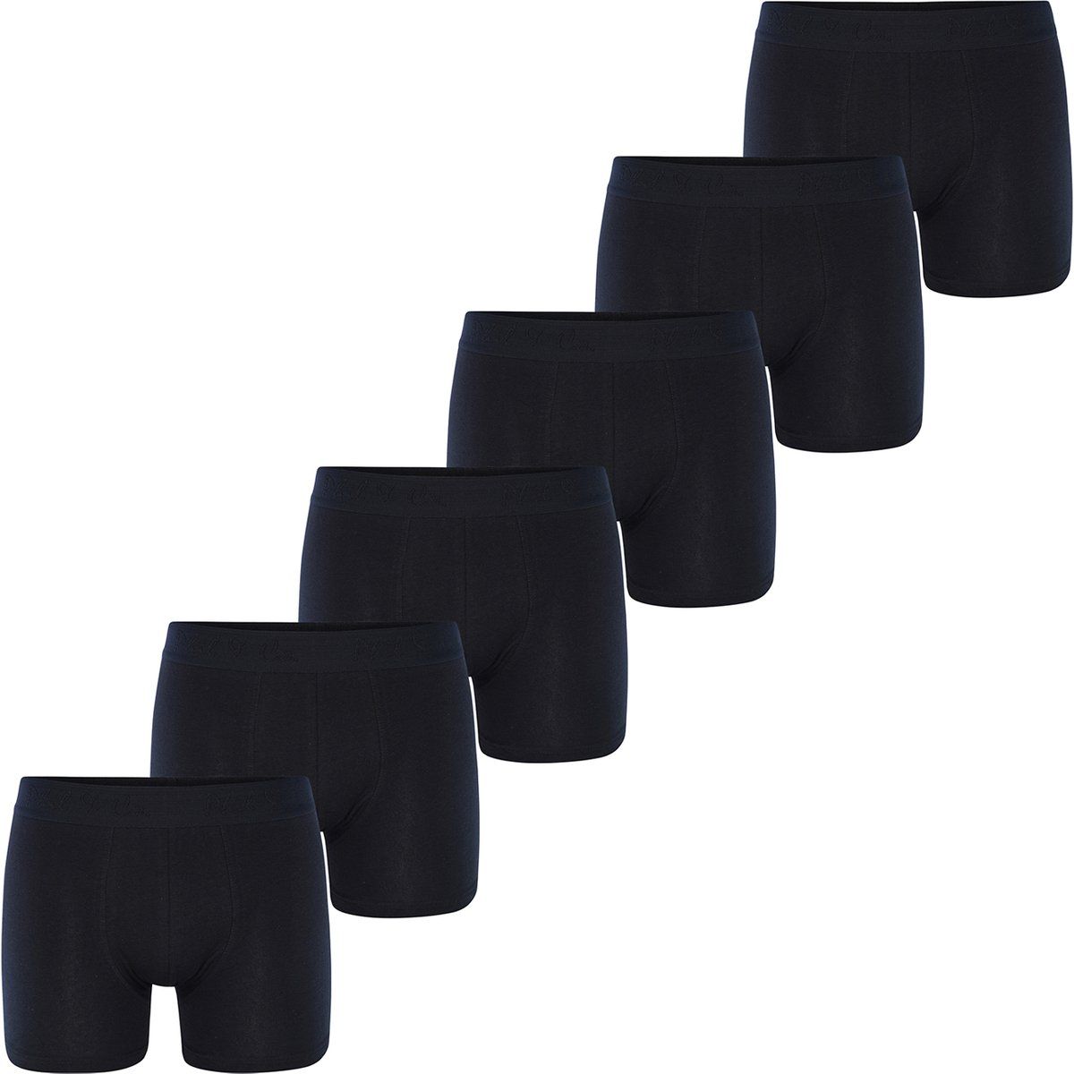 Klassisches schwarzes Unterwäsche-Set für Herren