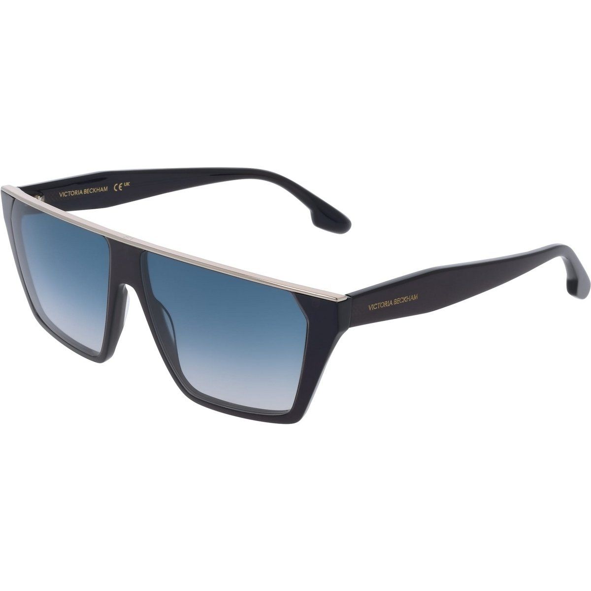 Moderne Sonnenbrille mit flacher Oberseite