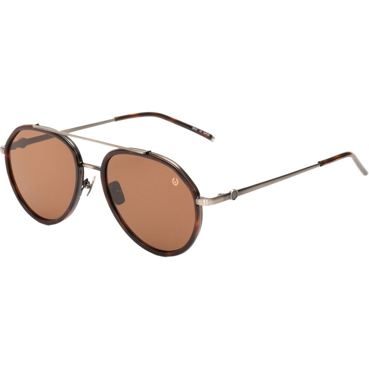 Aviator Sonnenbrille mit Schildpattmuster