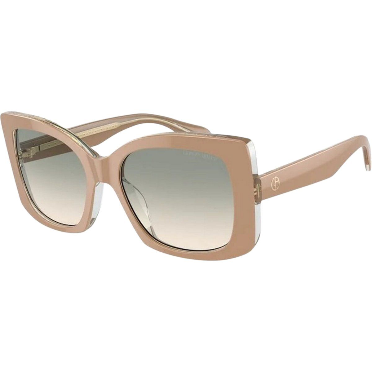 Übergroße Sonnenbrille mit eckigem Rahmen