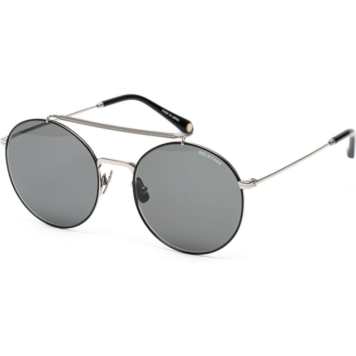 Runde Doppelsteg-Sonnenbrille