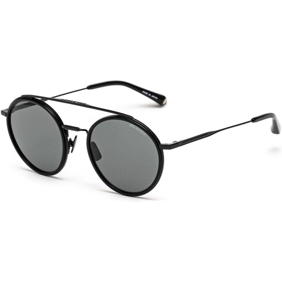 Runde Doppelsteg-Sonnenbrille