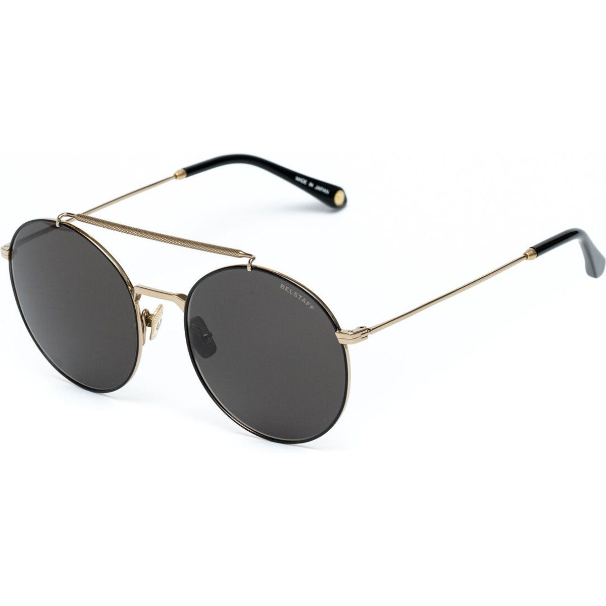 Runde Sonnenbrille mit Doppelsteg