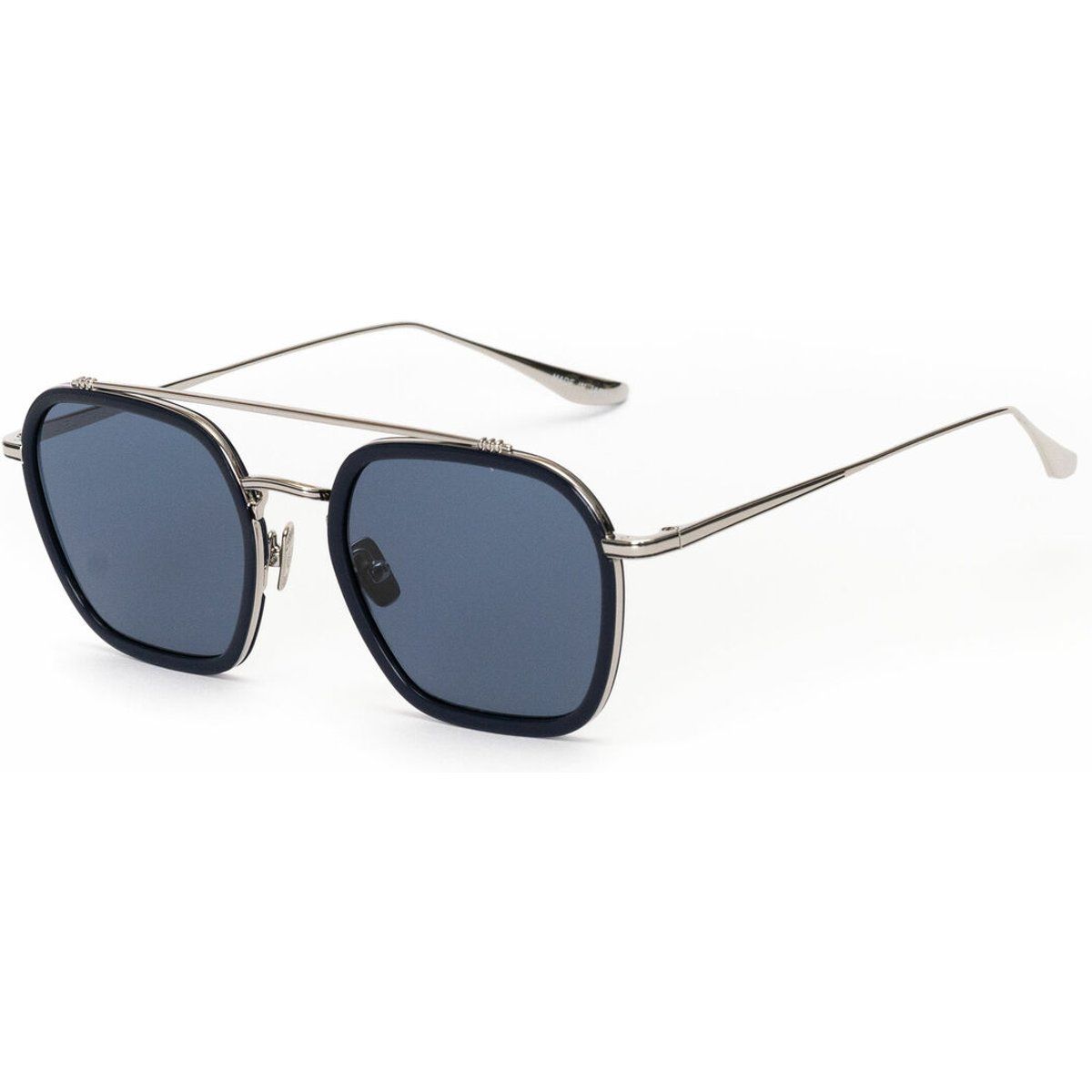 Quadratische Pilotenbrille mit oberer Stange