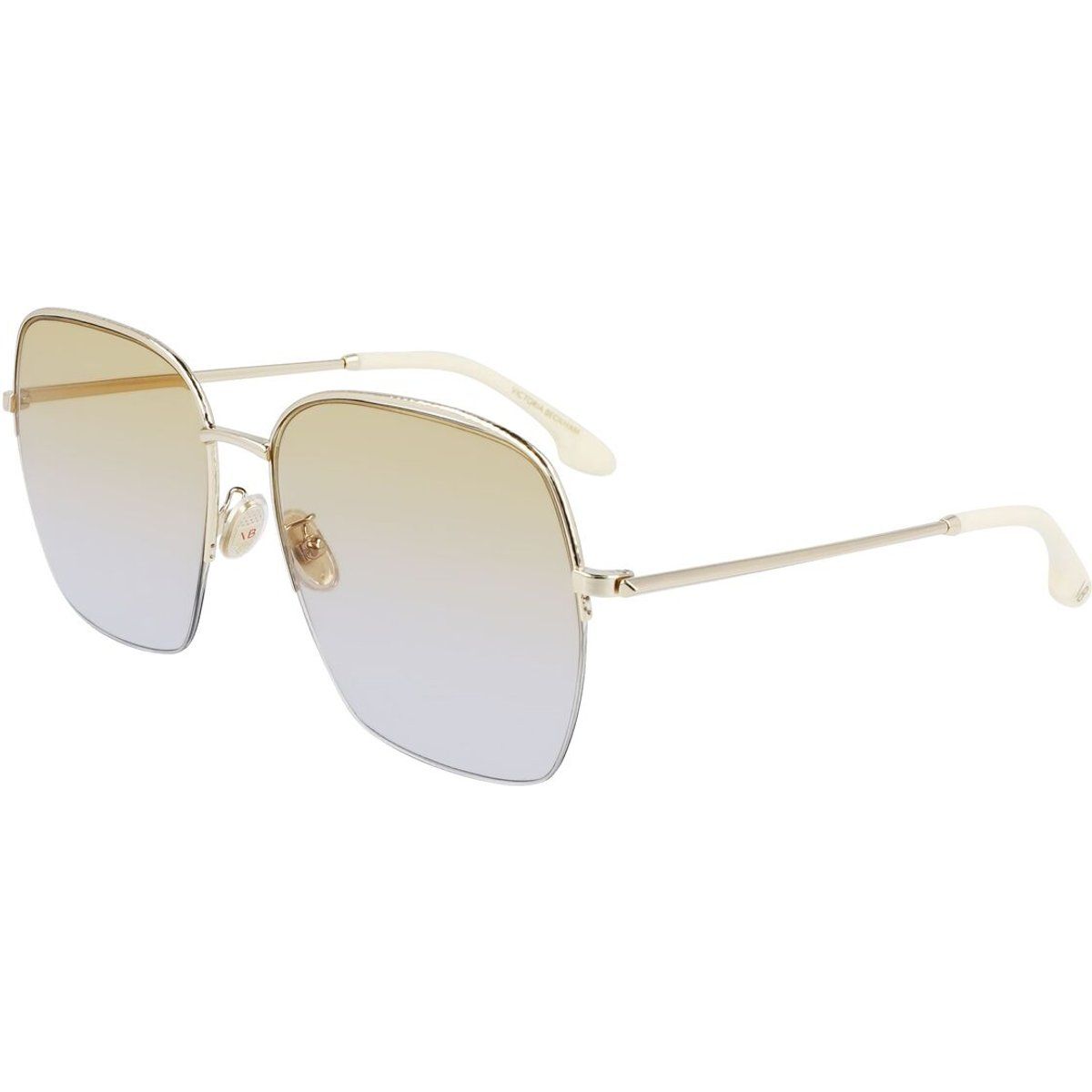 Quadratische Sonnenbrille mit Farbverlaufsgläsern