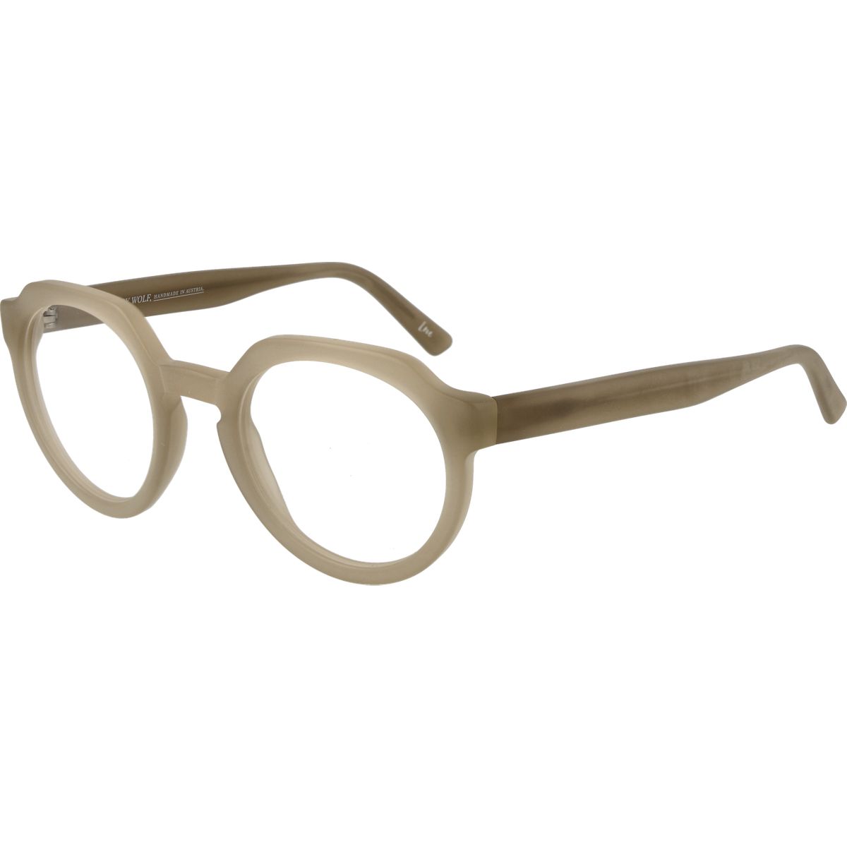 Runde Azetat Vollrandbrille