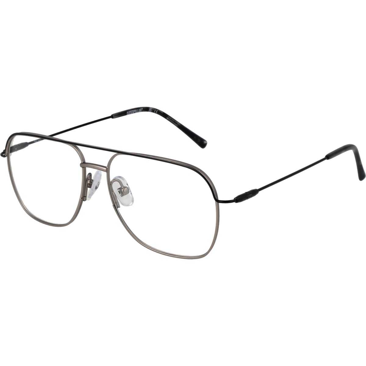 Metallbrille im Fliegerstil