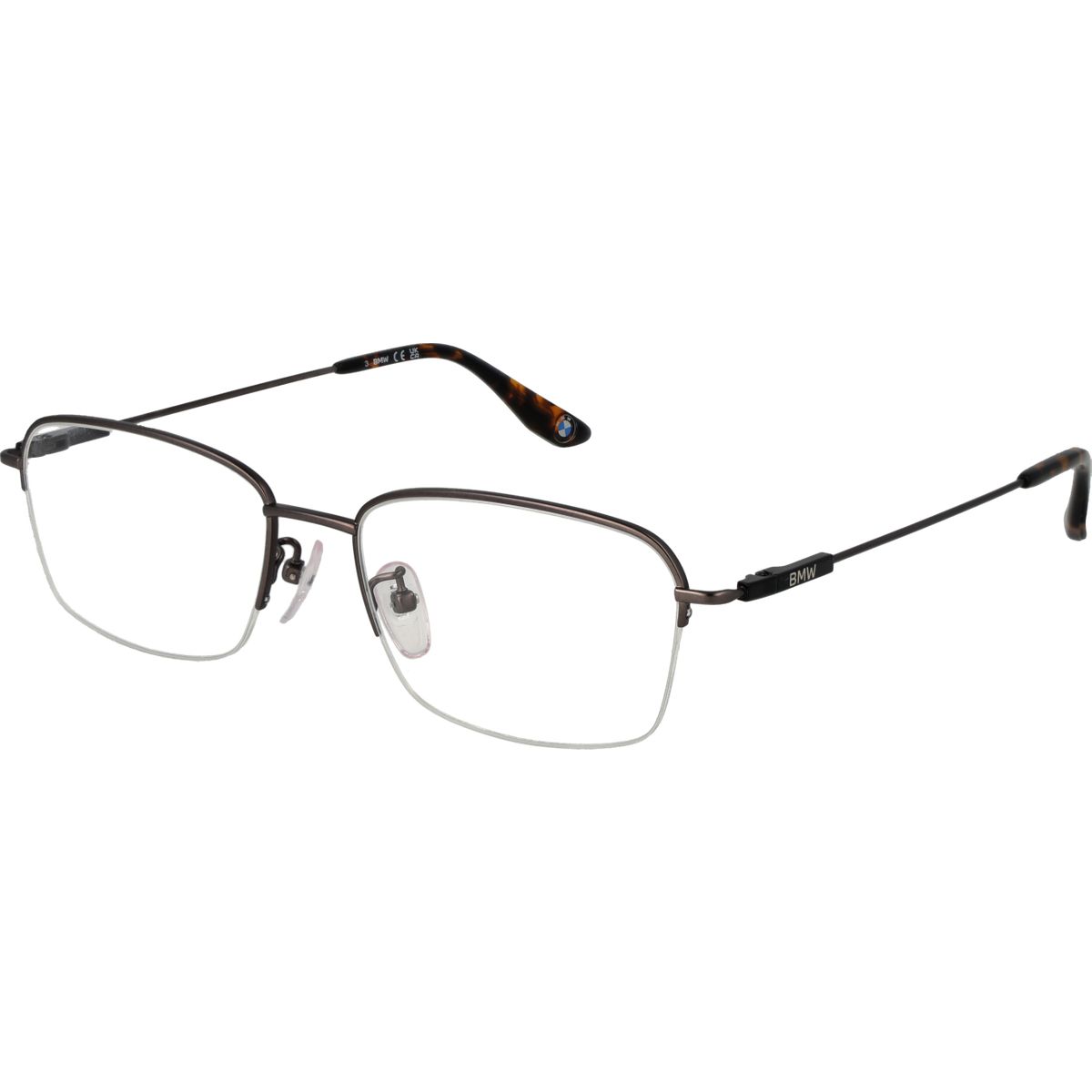 Klassische Halbrand Rechteckige Brille