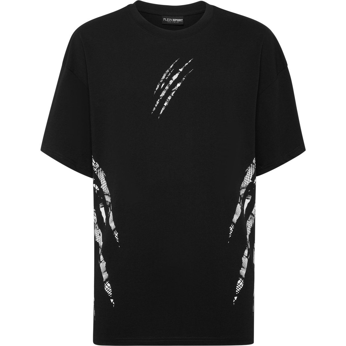 Cotton Round Neck T-Shirt Body Lines