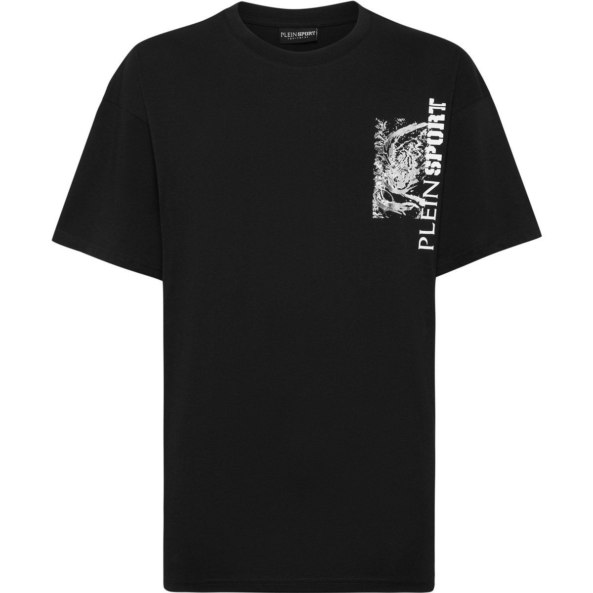 T-Shirt Rundhalsausschnitt Tiger