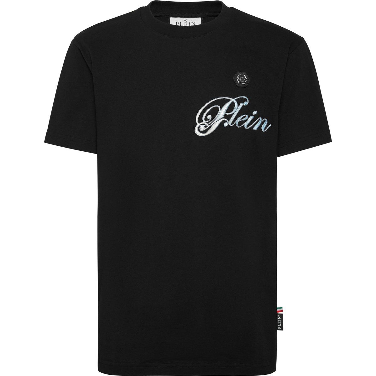 T-Shirt mit Farbverlauf und Logo-Print