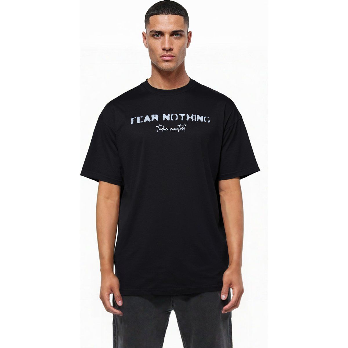 T-Shirt mit Grafikdruck und lockerer Passform