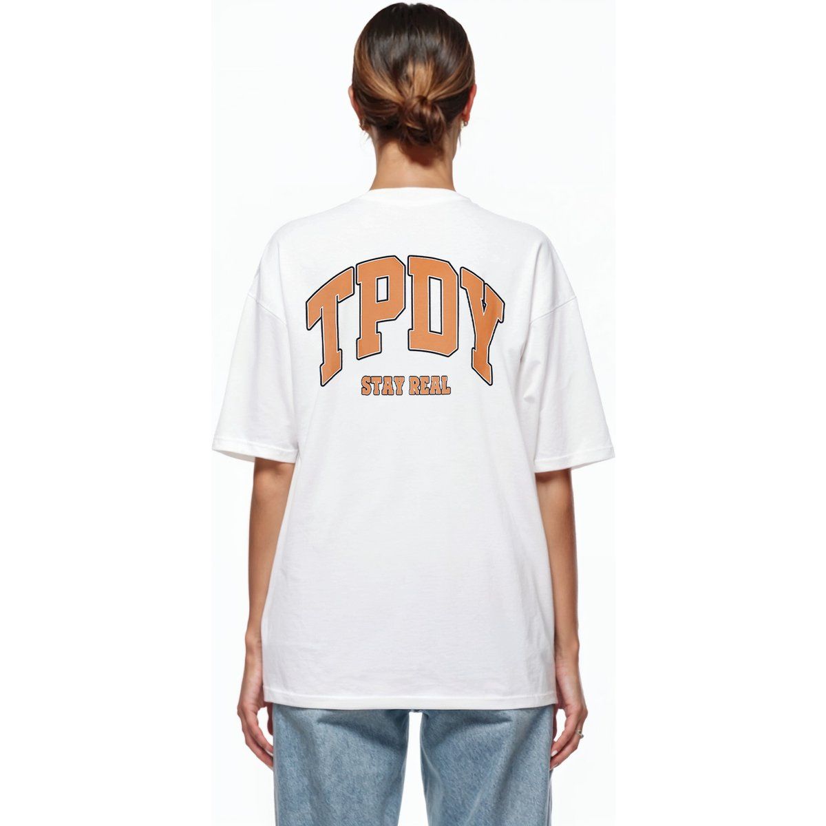 T-Shirt mit Grafikprint und lockerer Passform