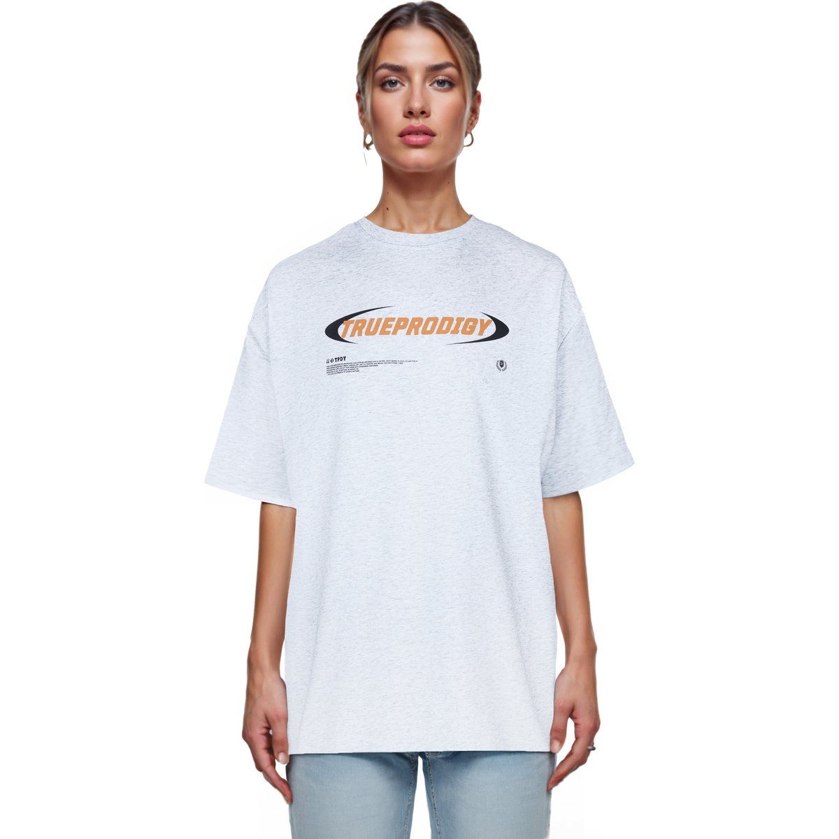 T-Shirt mit Grafikprint im Oversized-Schnitt