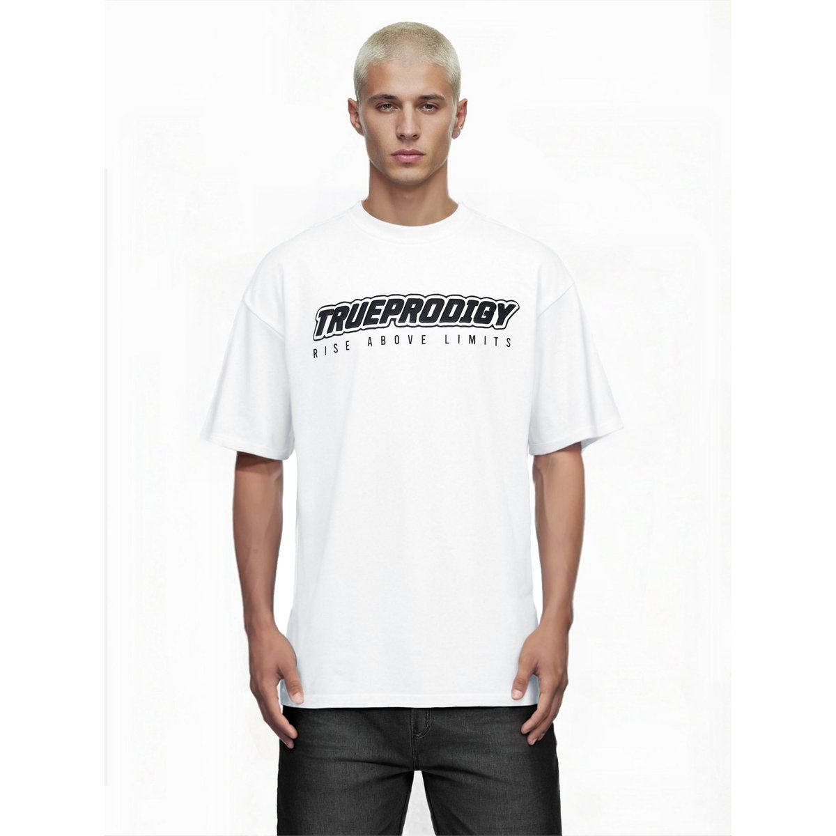 Herren T-Shirt mit Oversized Grafikprint