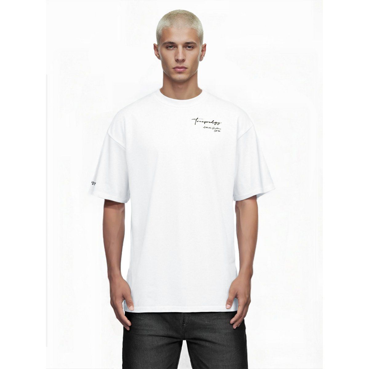 Übergroßes T-Shirt mit Grafikdruck
