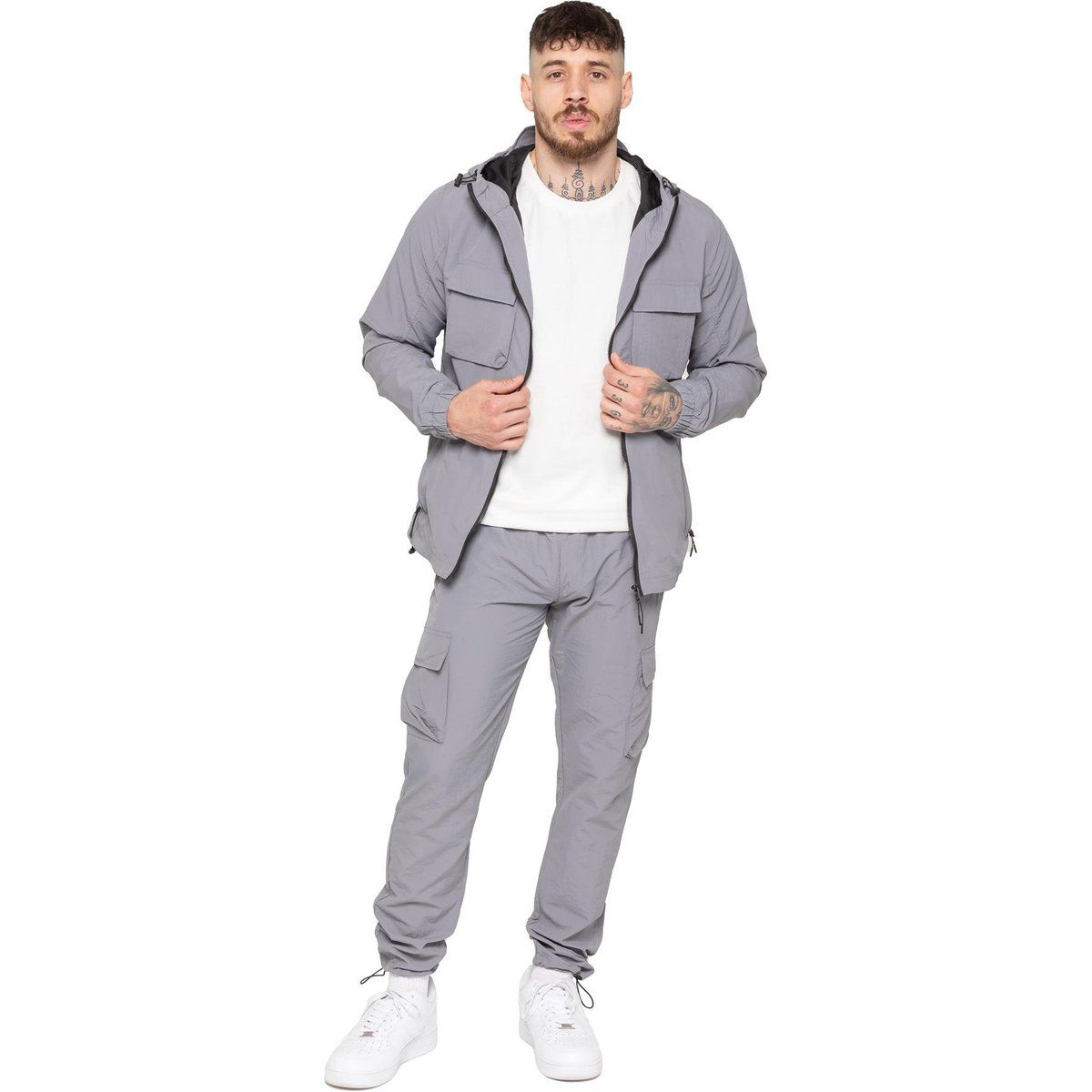 Leichter Herren Cargo Trainingsanzug