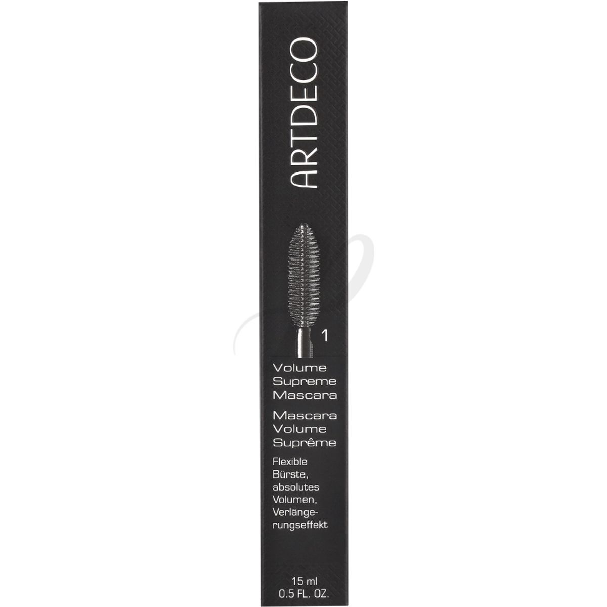 Volume Supreme Schwarze Mascara