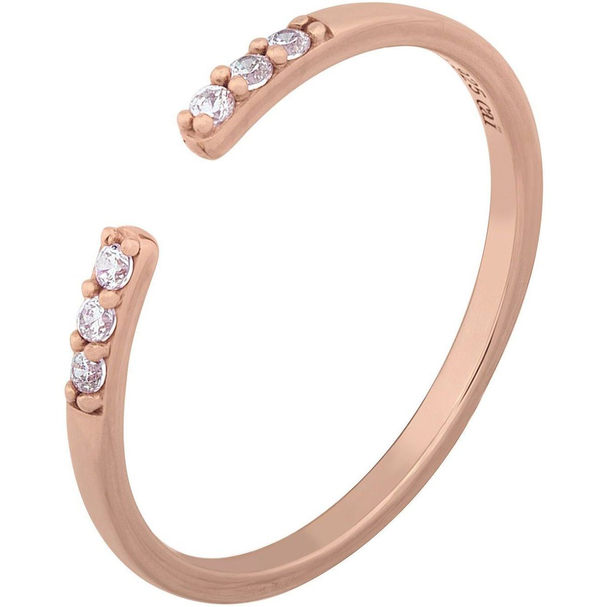 Filigraner Offener Stacking-Ring