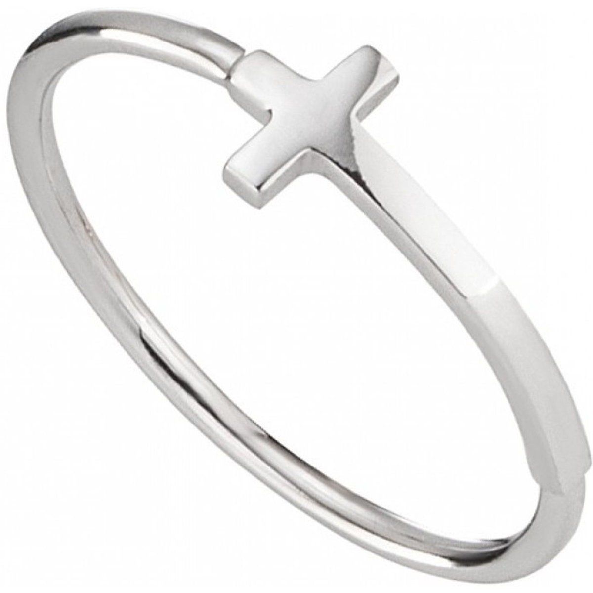 Kreuz Ring aus Sterlingsilber