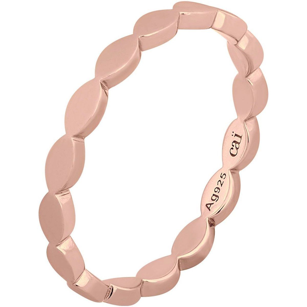 Rosegold-Vermeil Stapelring