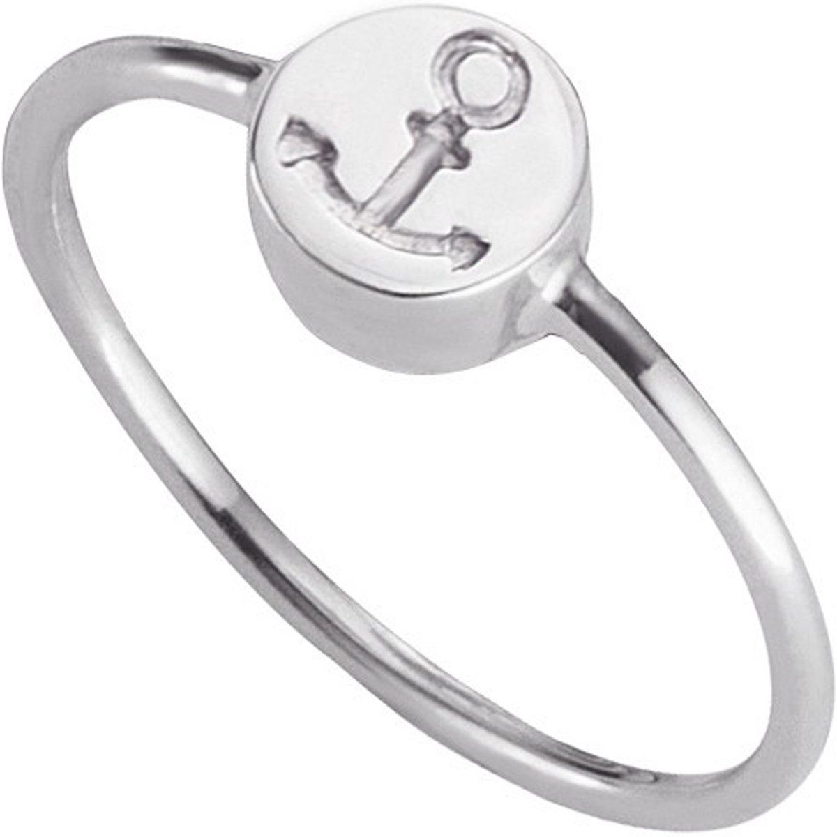 Sterling Silber Ring mit Ankermotiv