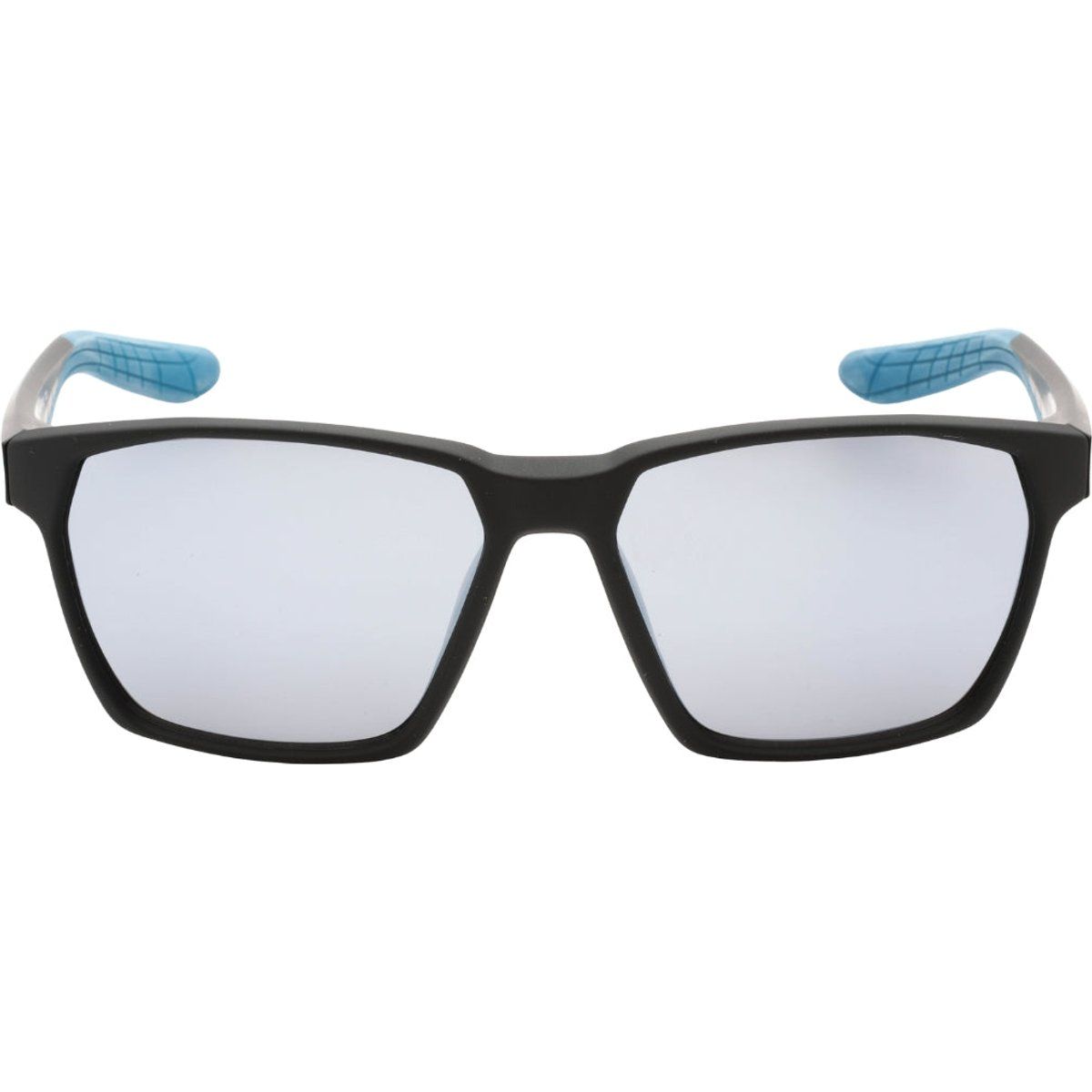 Mattschwarze Sonnenbrille mit quadratischem Rahmen