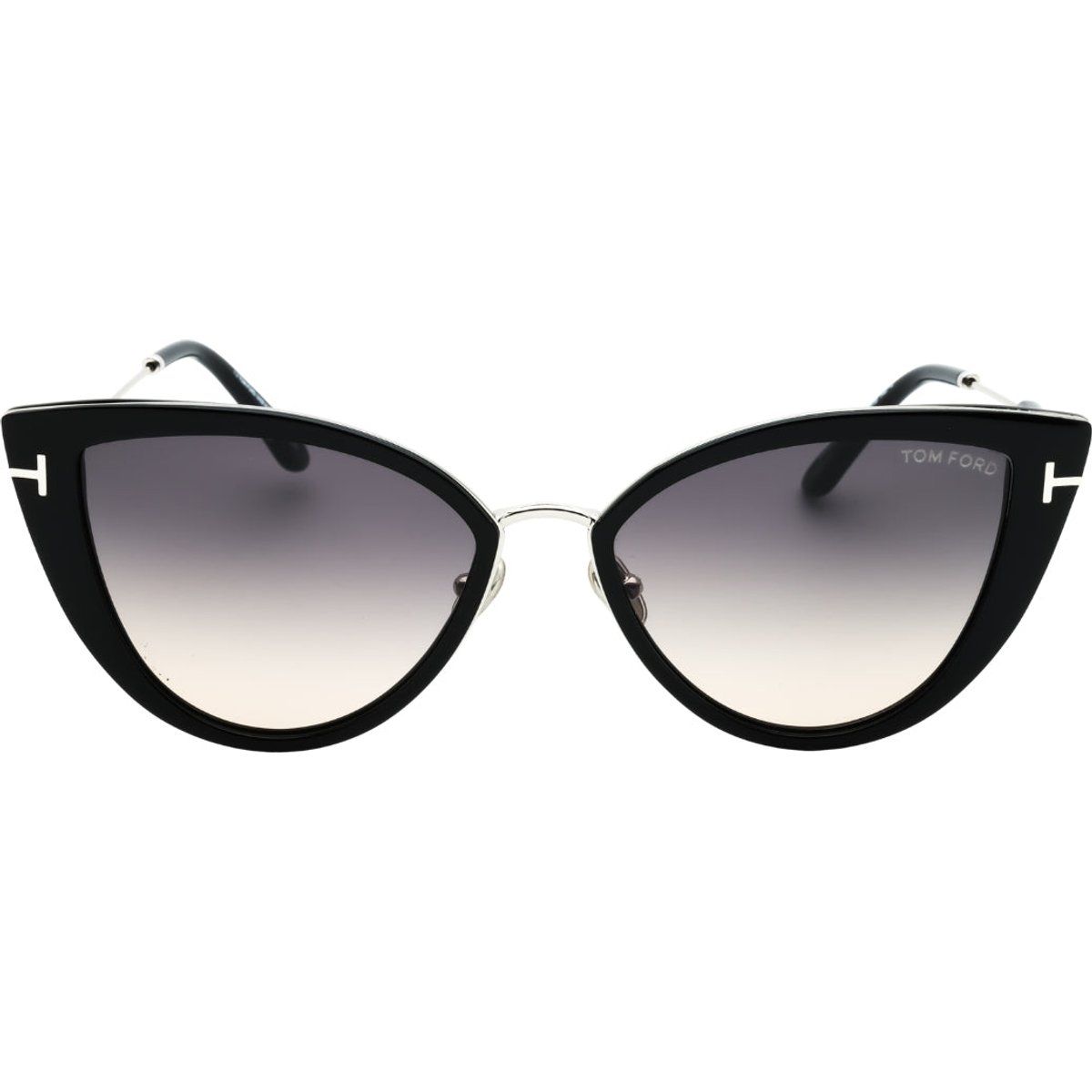 Elegante Cat-Eye Sonnenbrille mit Farbverlaufsgläsern