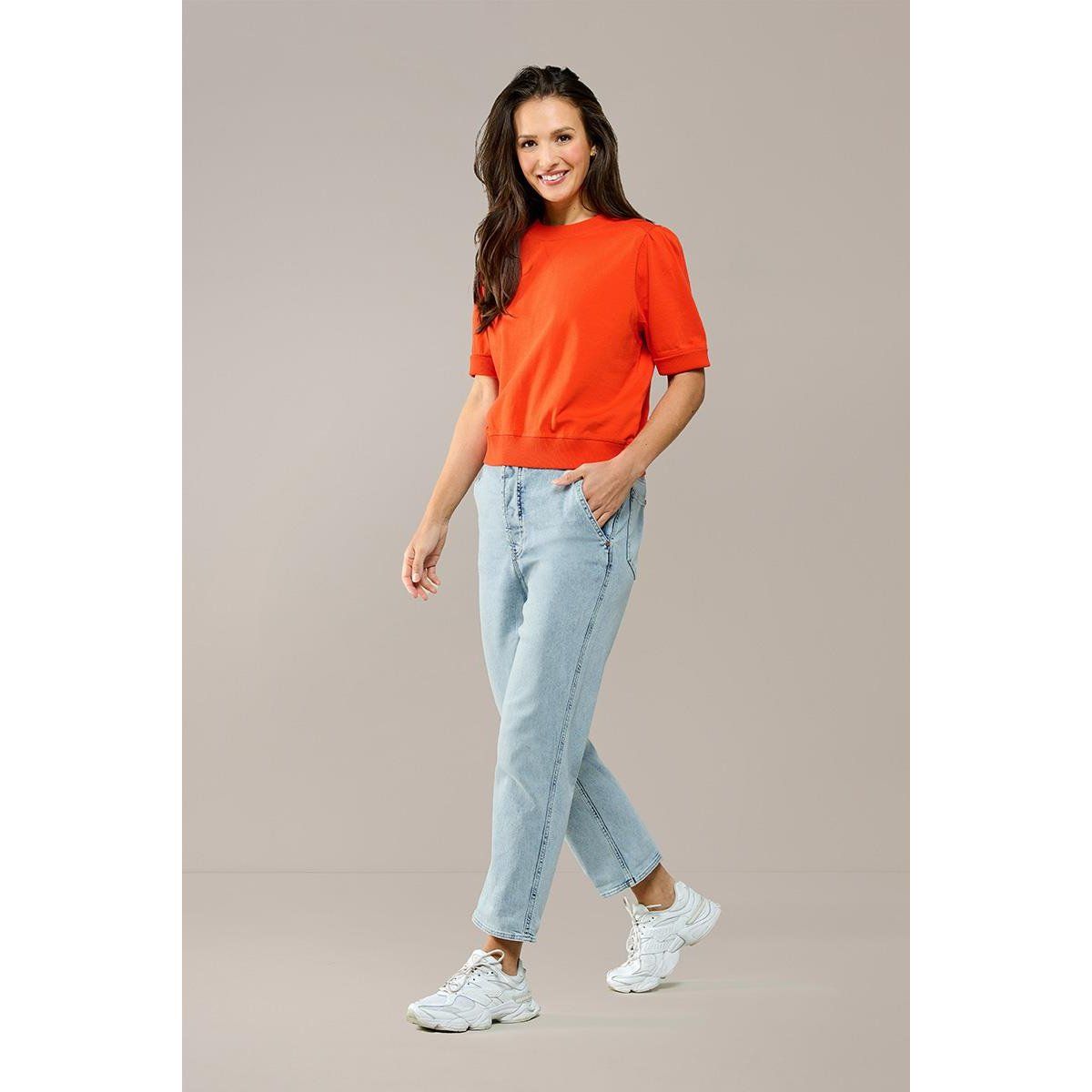 Loose Fit Jeans in Knöchellänge