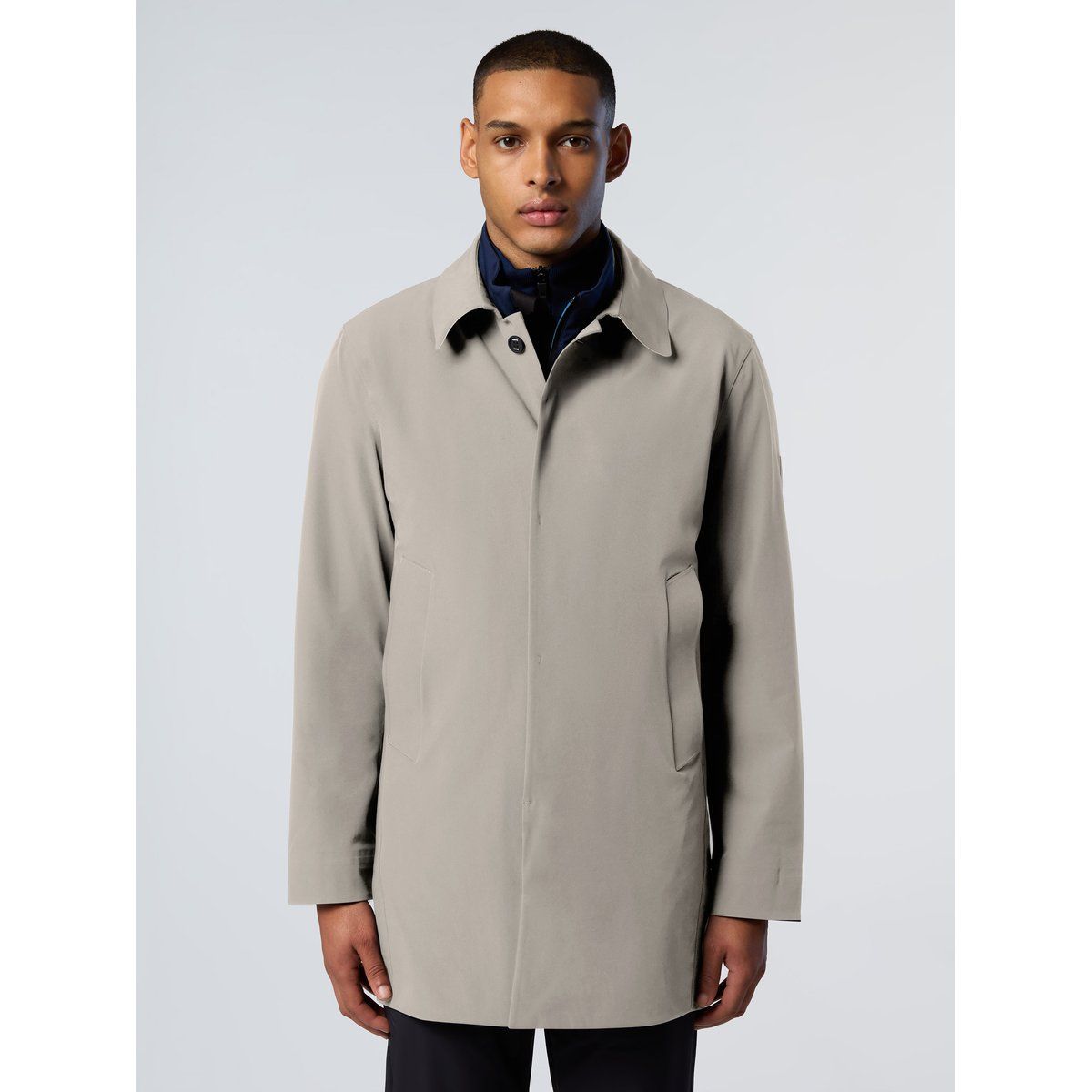 Moderner wasserdichter Vier-Wege-Stretch-Trenchcoat