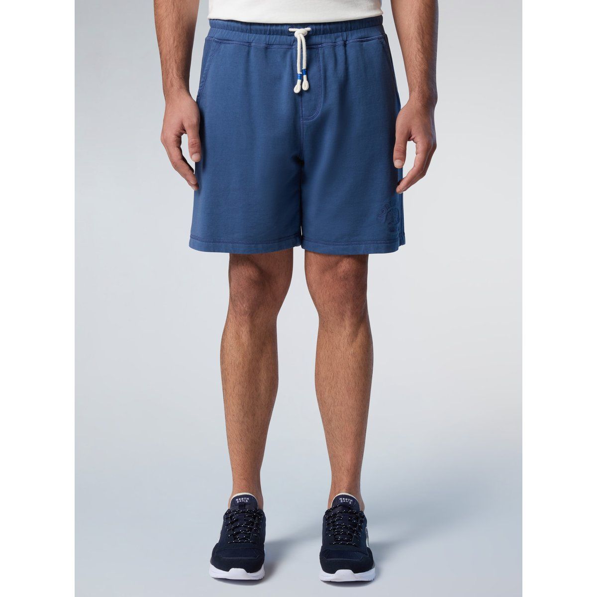 Herren-Freizeit-Sweatshorts mit Kordelzug