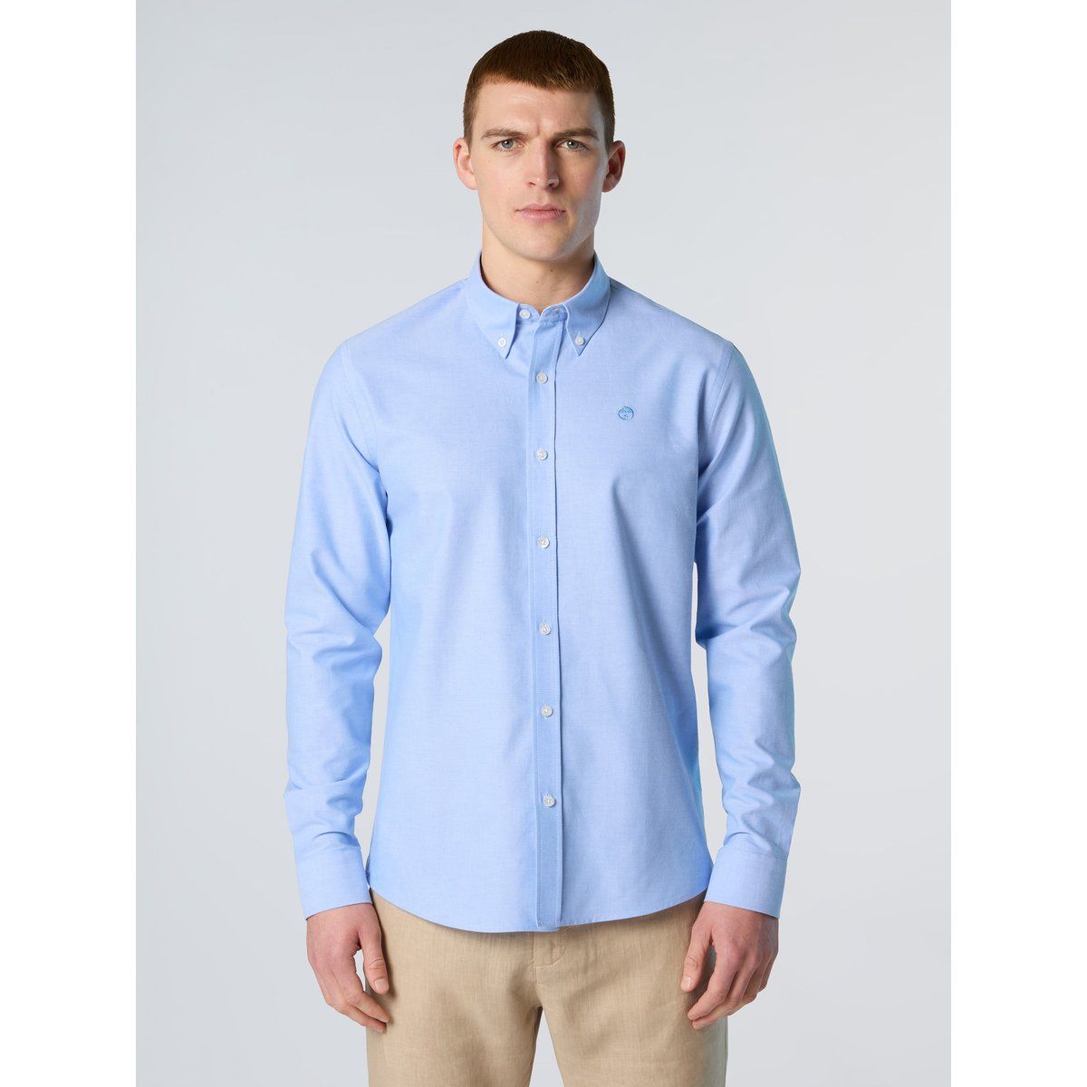 Herren Oxford Button-Down Hemd