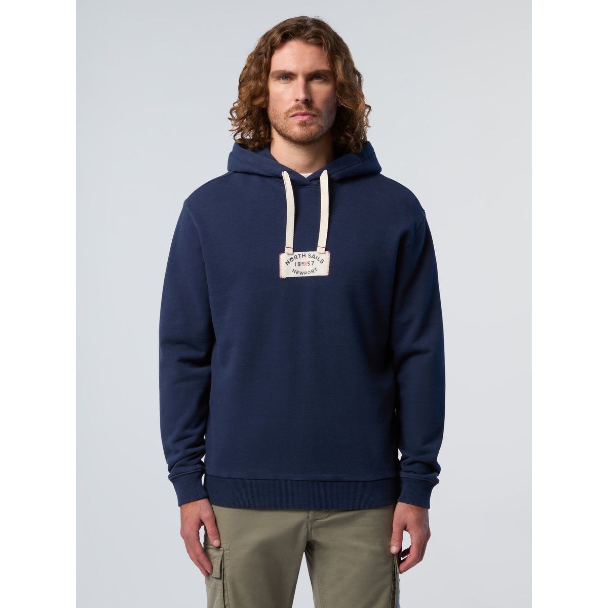 Kapuzenpullover aus Bio-Baumwolle mit Newport-Logo