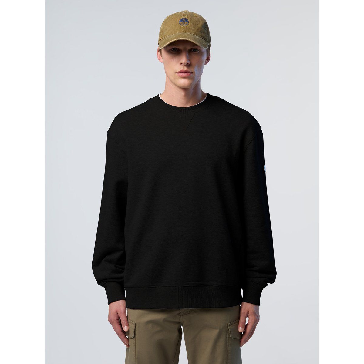 Locker geschnittenes Sweatshirt aus Bio-Baumwolle