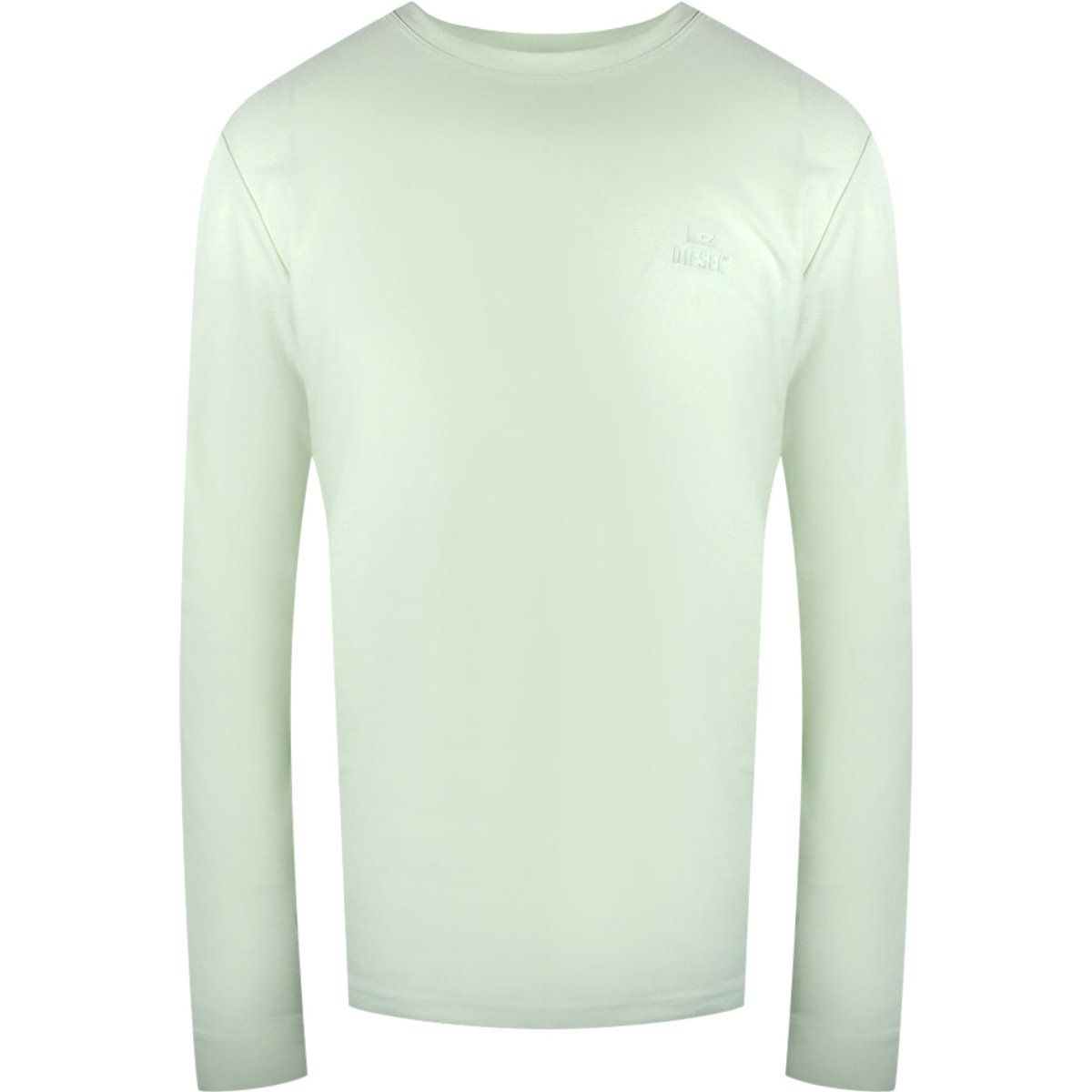 Lässiges Langarm-T-Shirt mit Rundhalsausschnitt